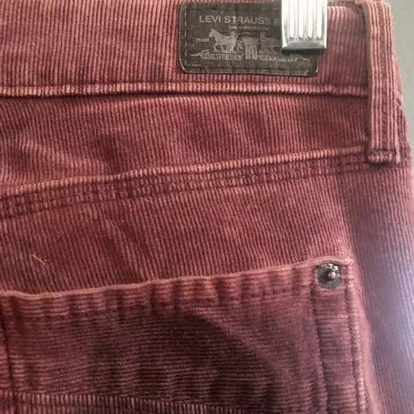 Women dusty rust stretch skinny. - Picture 4 of 4